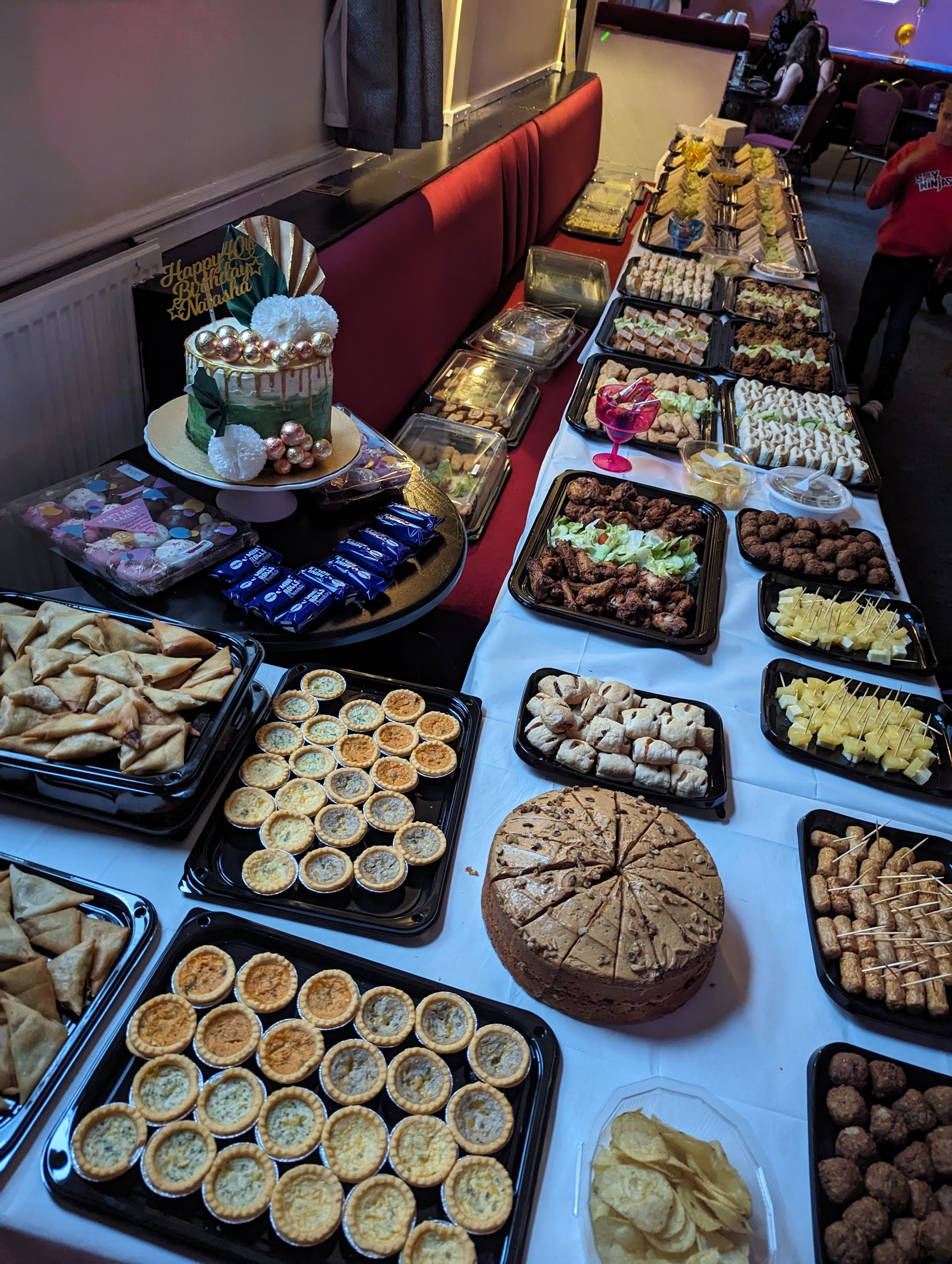 Real Cottage Catering event buffet spread